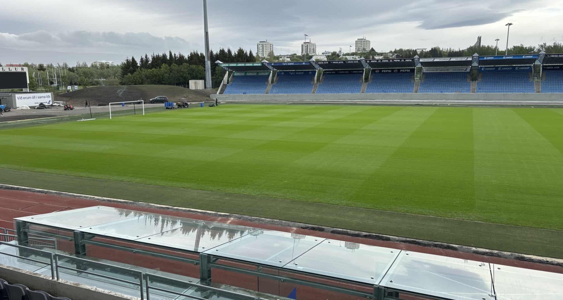 SIS hybrid pitch "secures year-round football" at Iceland national stadium