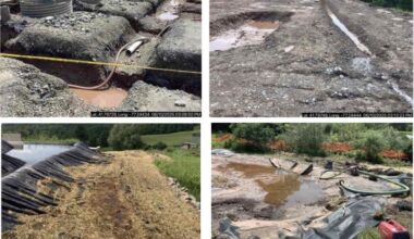 Active Wastewater Spill Remediation Efforts Have Continued For 30+ Days At The Seneca Resources Vandergrift Shale Gas Well Pad In Charleston Twp., Tioga County