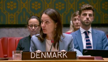 Statement by H.E. Christina Markus Lassen, Permanent Representative of Denmark to the UN, at the UNSC open briefing on Syria