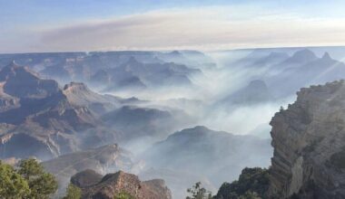 Aux États-Unis, des centaines de touristes évacués du Grand Canyon à cause d'incendies