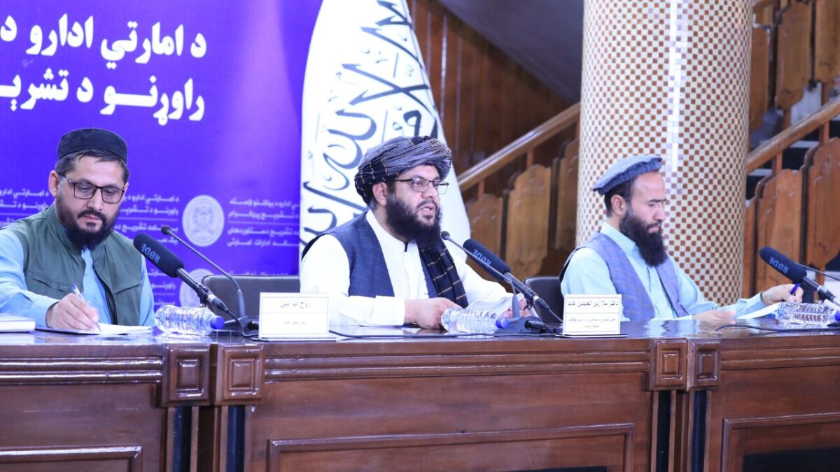 Taliban say over 1,100 projects received environmental licenses in past year