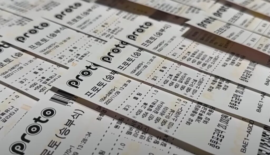 South Korean Proto slips.