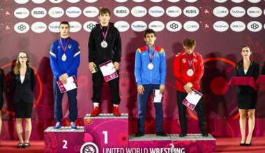 Two more medals for Moldova at the European U-20 Wrestling Championships