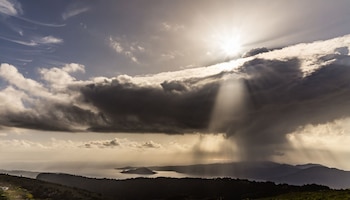 Temperatura, probabilidad de lluvia, nubosidad
