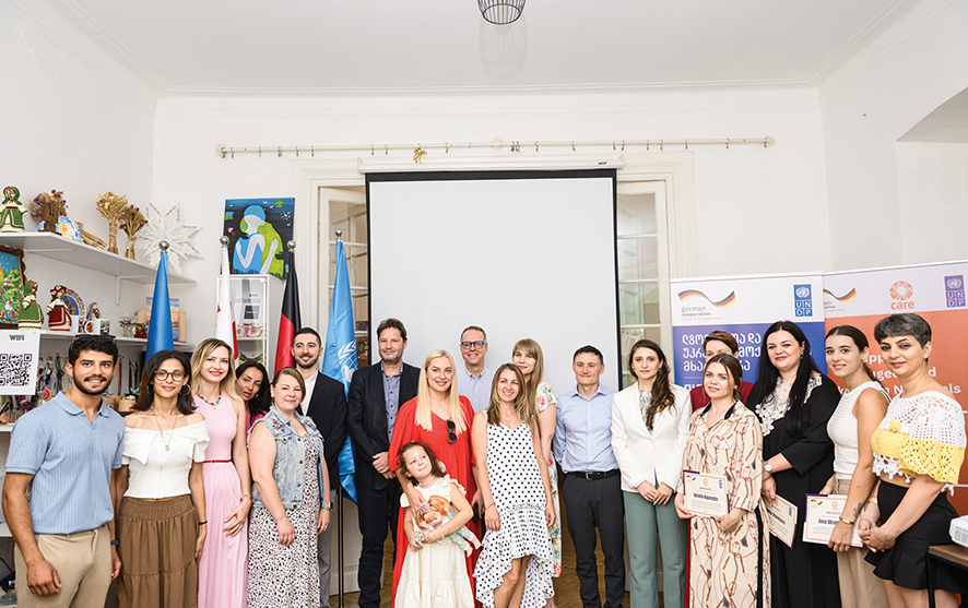 The German Gov’t, UNDP, and CARE Caucasus Expand Support for Small Businesses Led by Ukrainian Refugees