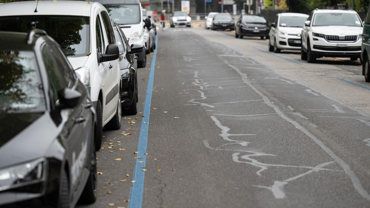 Police discover self-painted parking lots on St. Gallen street