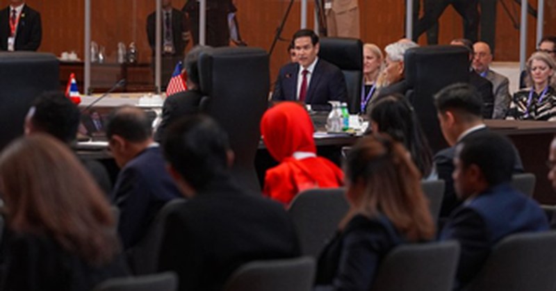 Remarks by Secretary of State Marco Rubio at the ASEAN Post Ministerial Conference with the United States