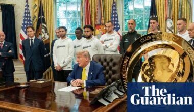 Trump says Club World Cup trophy will remain in Oval Office after tournament’s end