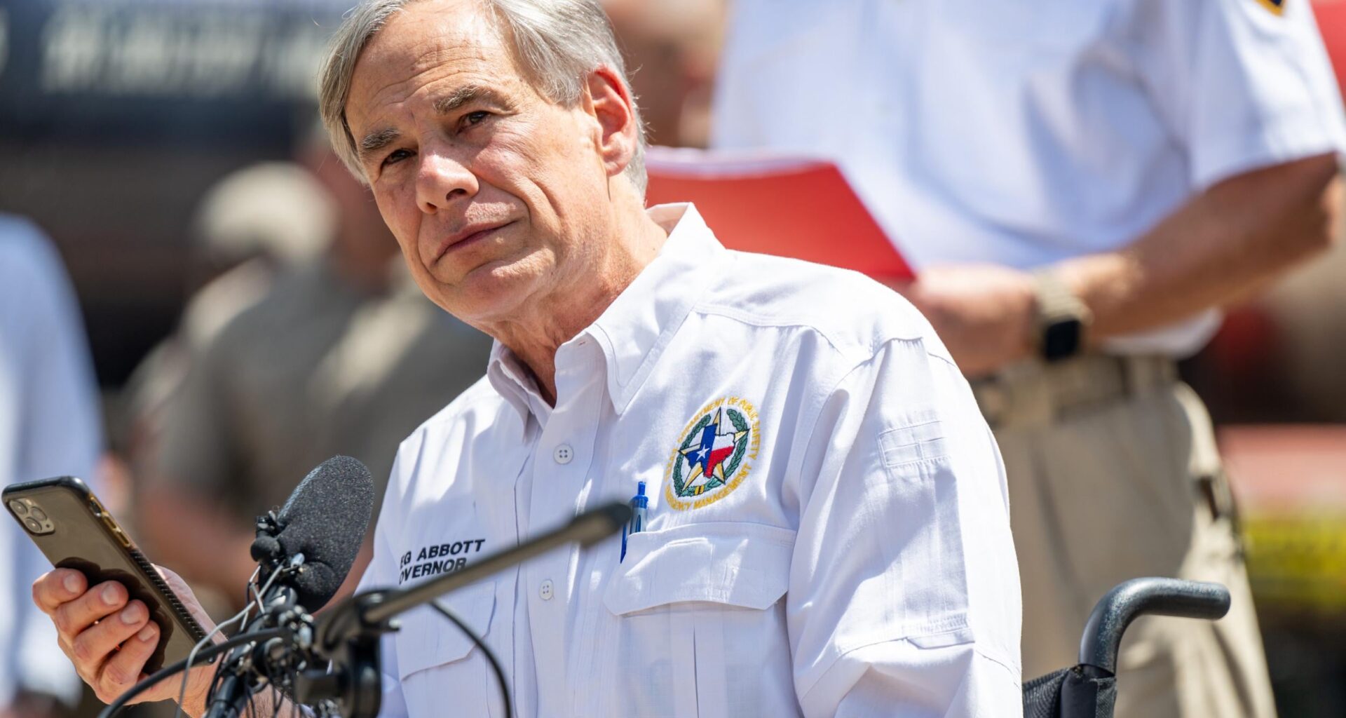 Greg Abbott rebukes question about "blame" as 161 missing after Texas flood
