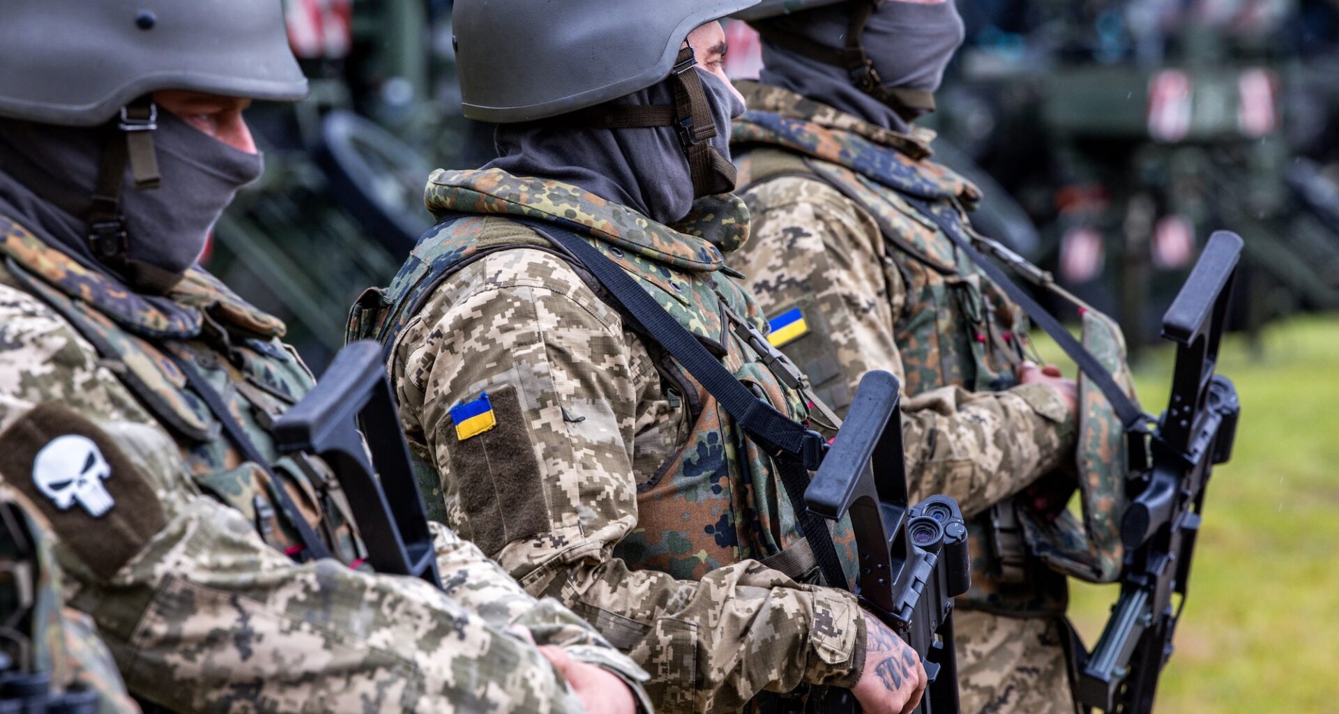 Ukrainian soldiers