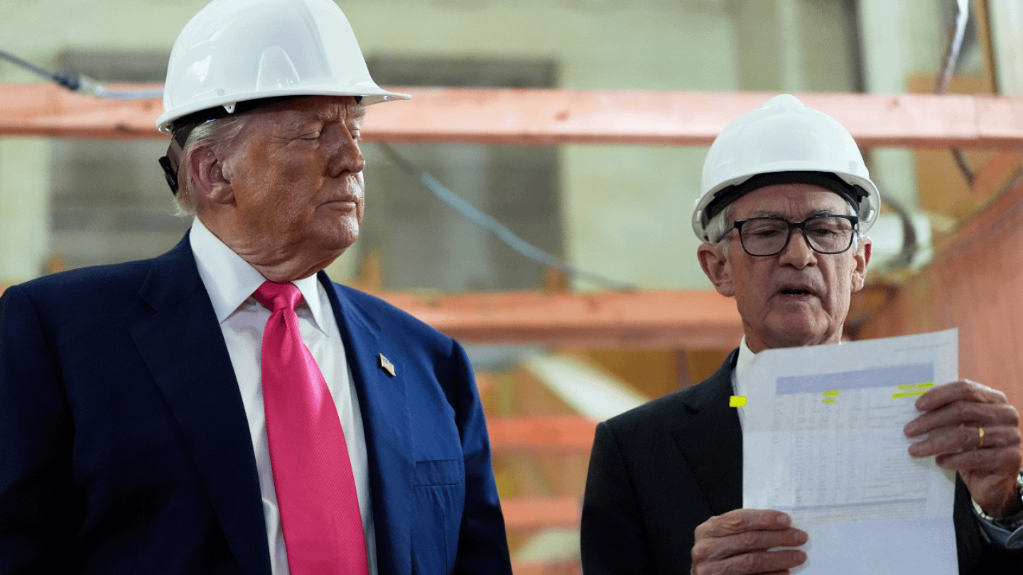 Trump and Powell publicly bicker over renovation costs as president pressures central banker