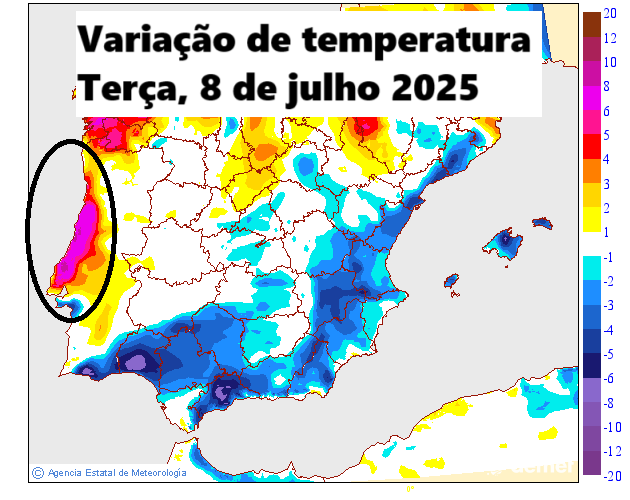 Calor tórrido no litoral - temperaturas podem subir cerca de 10ºC!