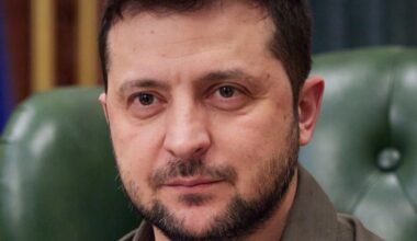 Volodymyr Zelensky in 2022