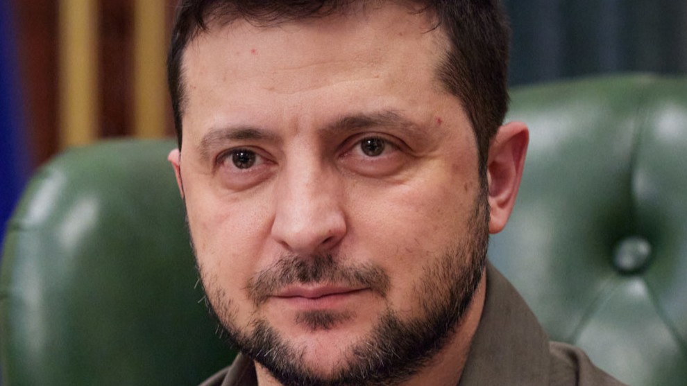 Volodymyr Zelensky in 2022