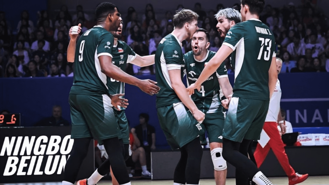 Polish men’s team advance to semifinals of Volleyball Nations League tournament