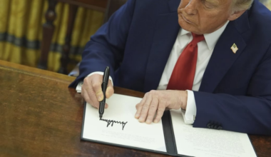 Trump signs bill to cancel $9 billion in foreign aid, public broadcasting funding