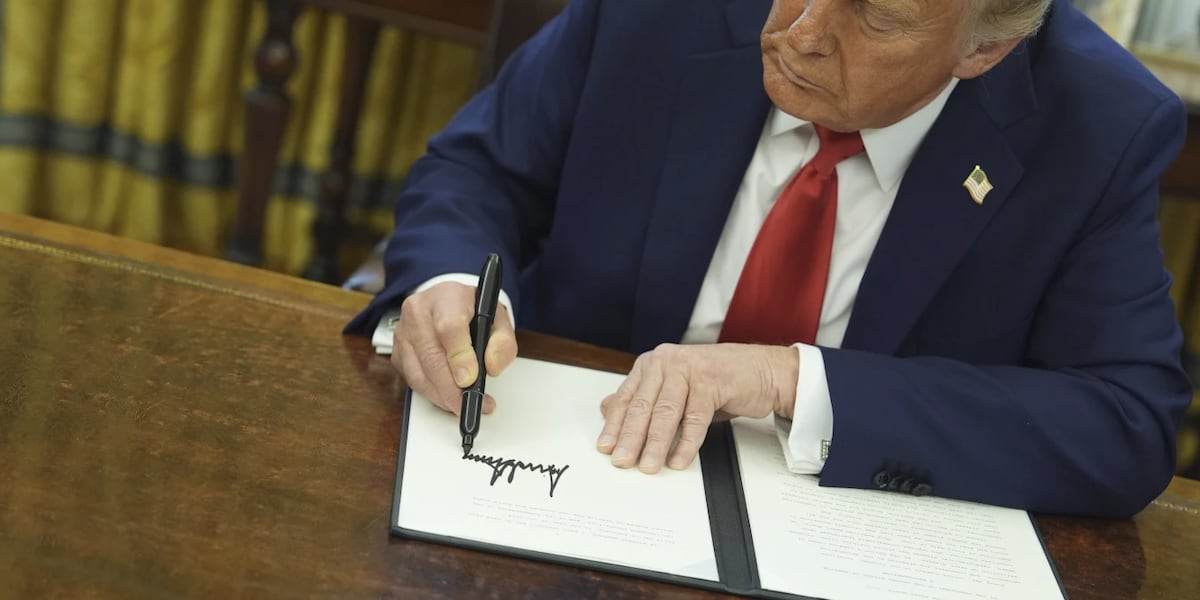 Trump signs bill to cancel $9 billion in foreign aid, public broadcasting funding