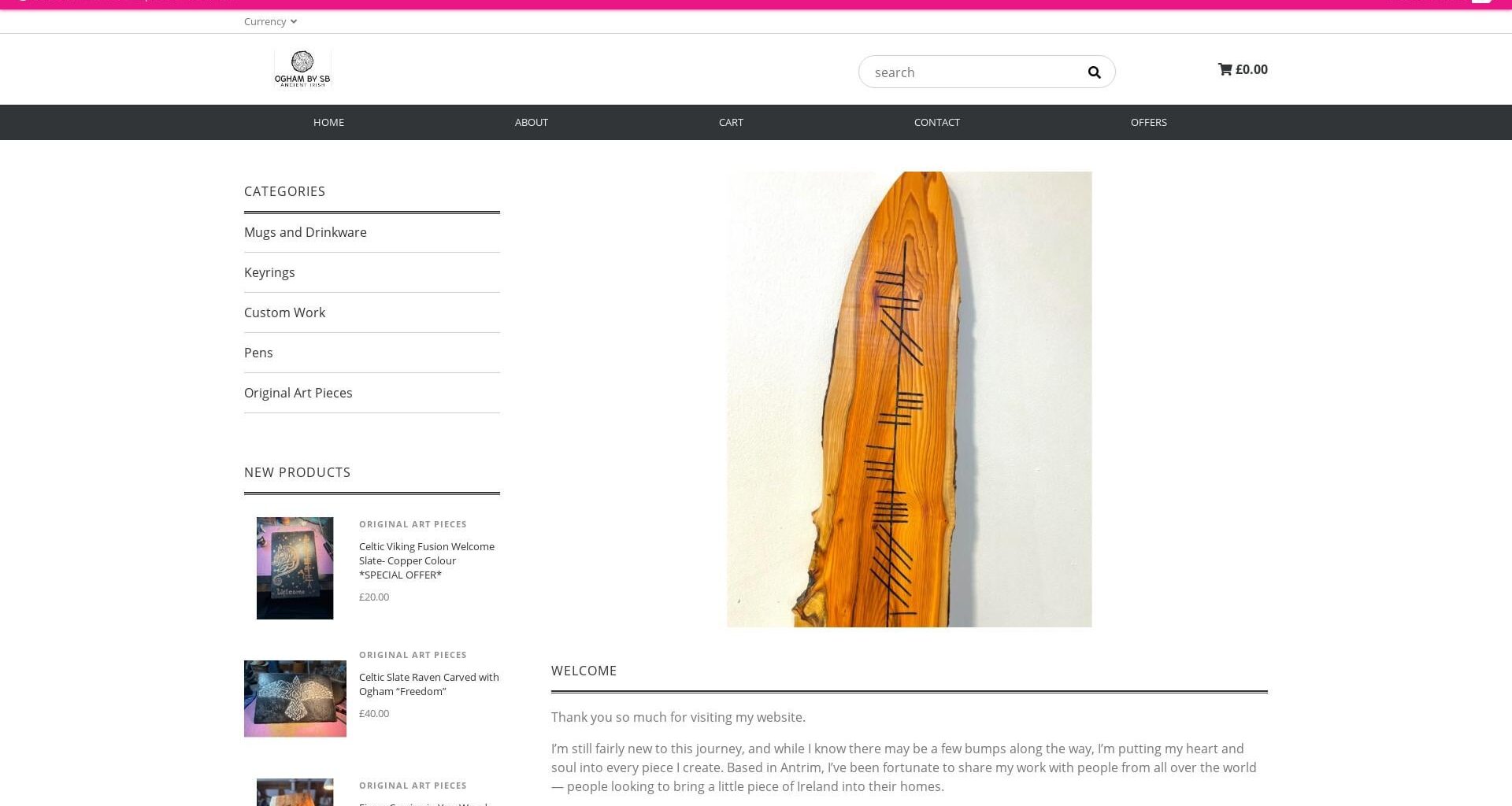 I just launched my own website for the business I’m trying to get off the ground