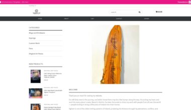 I just launched my own website for the business I’m trying to get off the ground