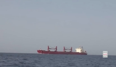 Houthis publish a video showing the moment a USV impacts the civilian merchant ship BC ‘Magic Sea’ as it travels through the Red Sea on July 7th (yesterday). The 22 crew were evacuated by a UAE ship, and the abandoned vessel was sunk by Houthis