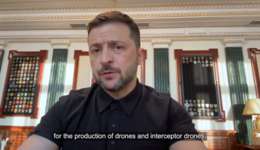 Zelenskyy announced that Ukraine will focus on drone-based air-defense and unmanned systems. Together with international partners the production of interceptor drones and strike UAVs will be increased. 07.07.2025