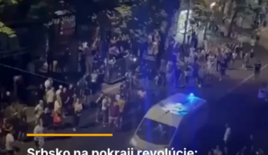 Srbsko na pokraji revolúcie