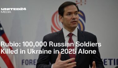 Rubio: 100,000 Russian Soldiers Killed in Ukraine in 2025 Alone