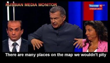 Vladimir Solovyov threatens Norway, Germany, America, Ukraine and Poland on state-funded TV channel 1