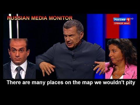 Vladimir Solovyov threatens Norway, Germany, America, Ukraine and Poland on state-funded TV channel 1