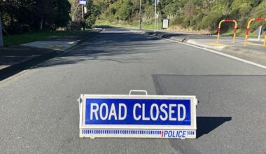 Rail suspended after car lands on tracks, hit by train in Wellington