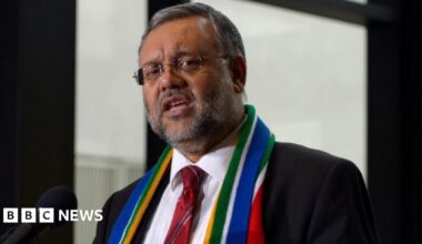 Ebrahim Rasool seen in Cape Town in 2020