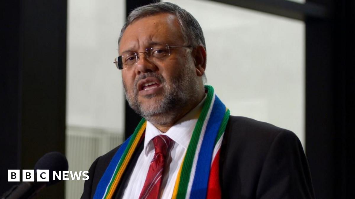 Ebrahim Rasool seen in Cape Town in 2020
