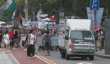 South Koreans decry corporate nexus with the economy of genocide