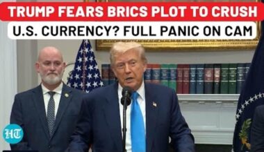 President accuses BRICS of launching war to end dollar’s supremacy
