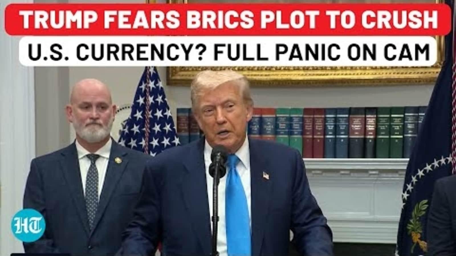 President accuses BRICS of launching war to end dollar’s supremacy