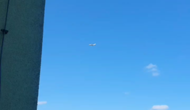Today, a transport An-124 Ruslan flew in the sky over Kyiv.