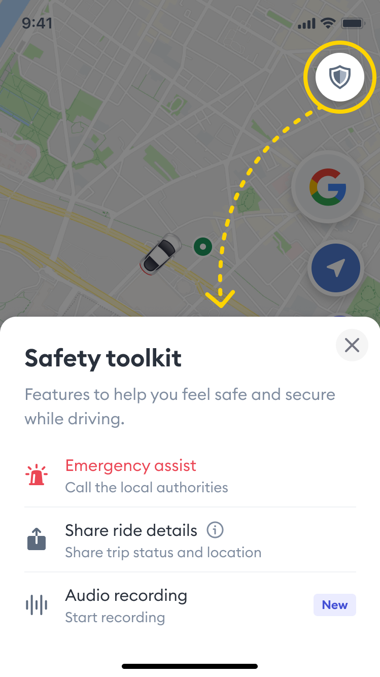 Safety features help Bolt Customer Support teams manage and solve safety enquiries more quickly and effectively.
