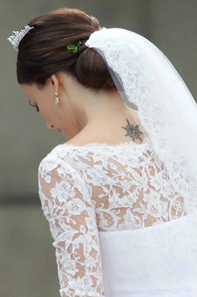 Princess Sofia of Sweden at Prince Carl Philip's wedding.