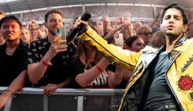 Darin på Ullevi i Göteborg