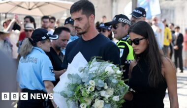 Crowds mourn Liverpool star Jota in his Portuguese hometown