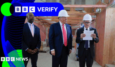 Inside BBC Verify - What's behind the televised Trump-Fed spat?