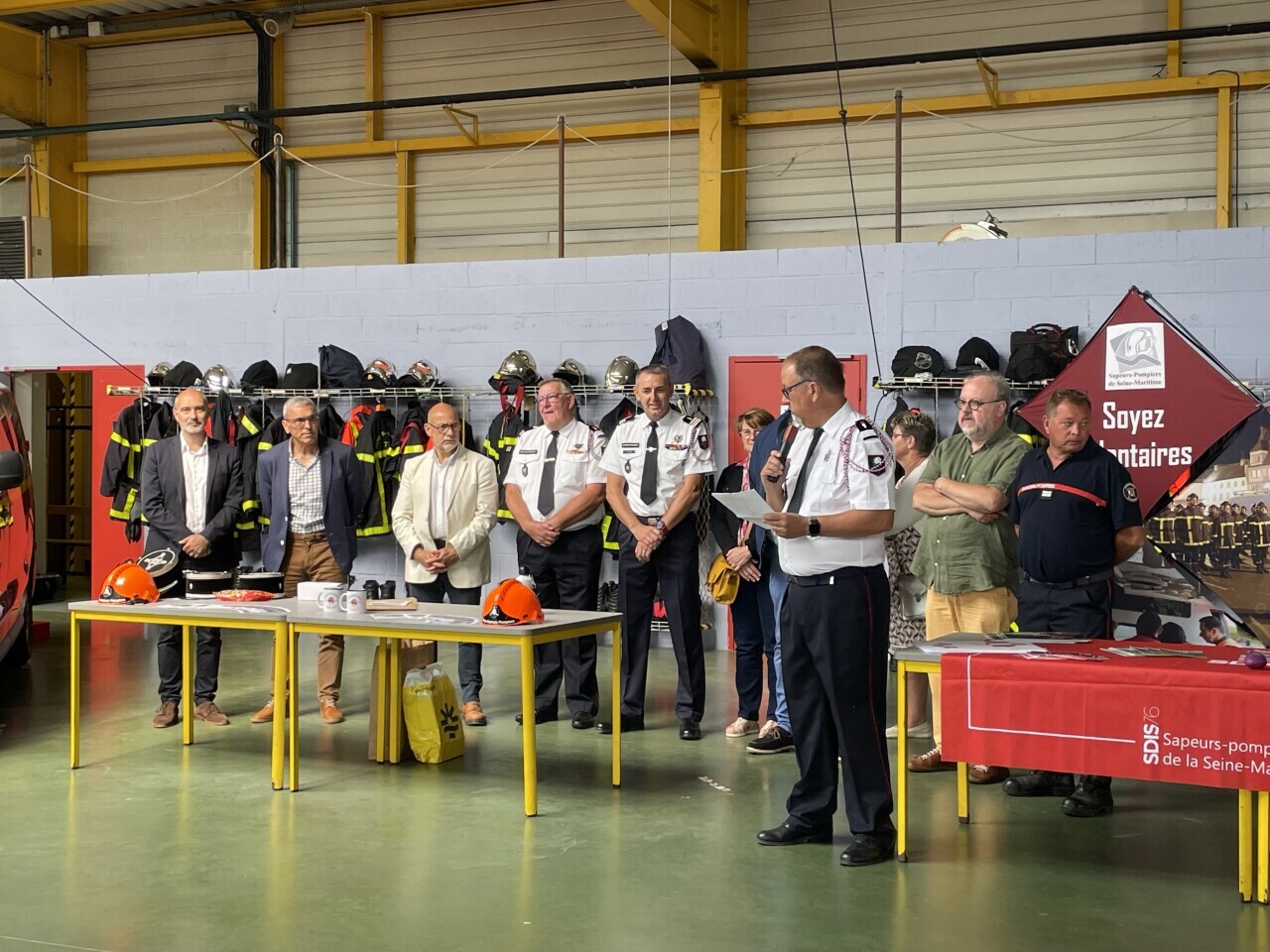 Une journée festive pour les 40 ans des Jeunes Sapeurs-Pompiers de Eu