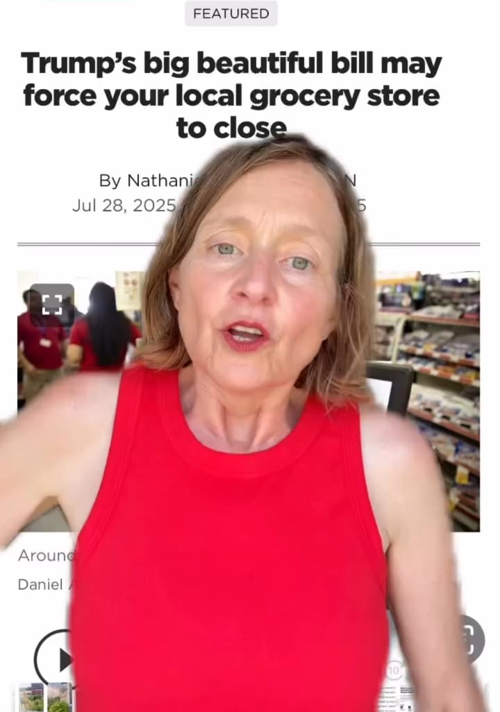 Trump’s “Big Beautiful Bill” is about to kill your local grocery store.