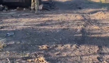 Russian soldier shot a mine in front of him. [Published 18.07.2025]