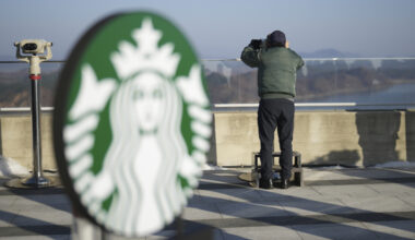 A visitor watched North Korean side at the observatory of the Aegibong Peace Ecopark in Gimpo, South Korea, Friday, Nov. 29, 2024. [AP/YONHAP]