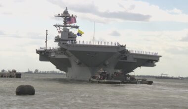 USS Gerald R. Ford Strike Group Joins NATO in Mediterranean