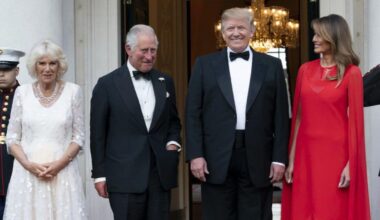 President Donald Trump calls British royal family 'really great people' and reveals which member he's a 'big fan' of