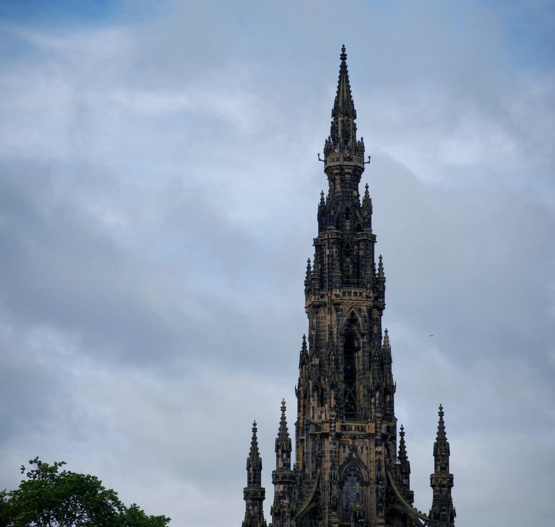 Scott Monument in Edinburgh, Scotland