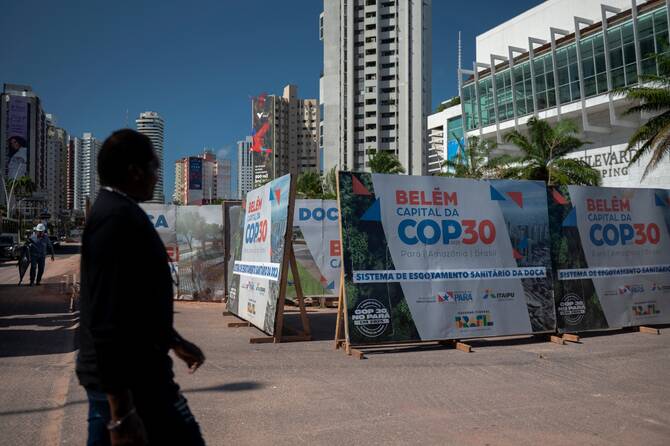 Building consensus is a key challenge facing Brazil’s COP30 presidency (File/AFP)