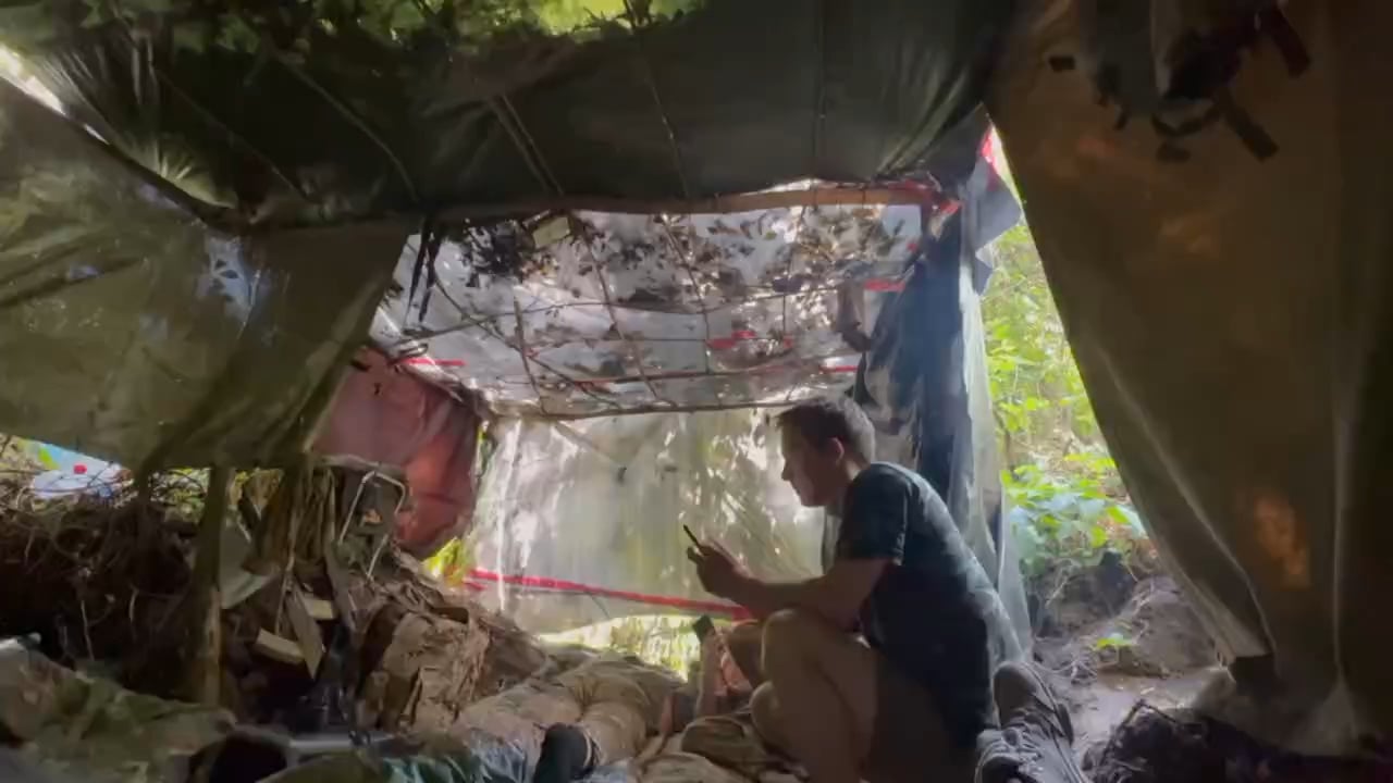 Russian shelter got hit by Ukrainian artillery [July 2025]
